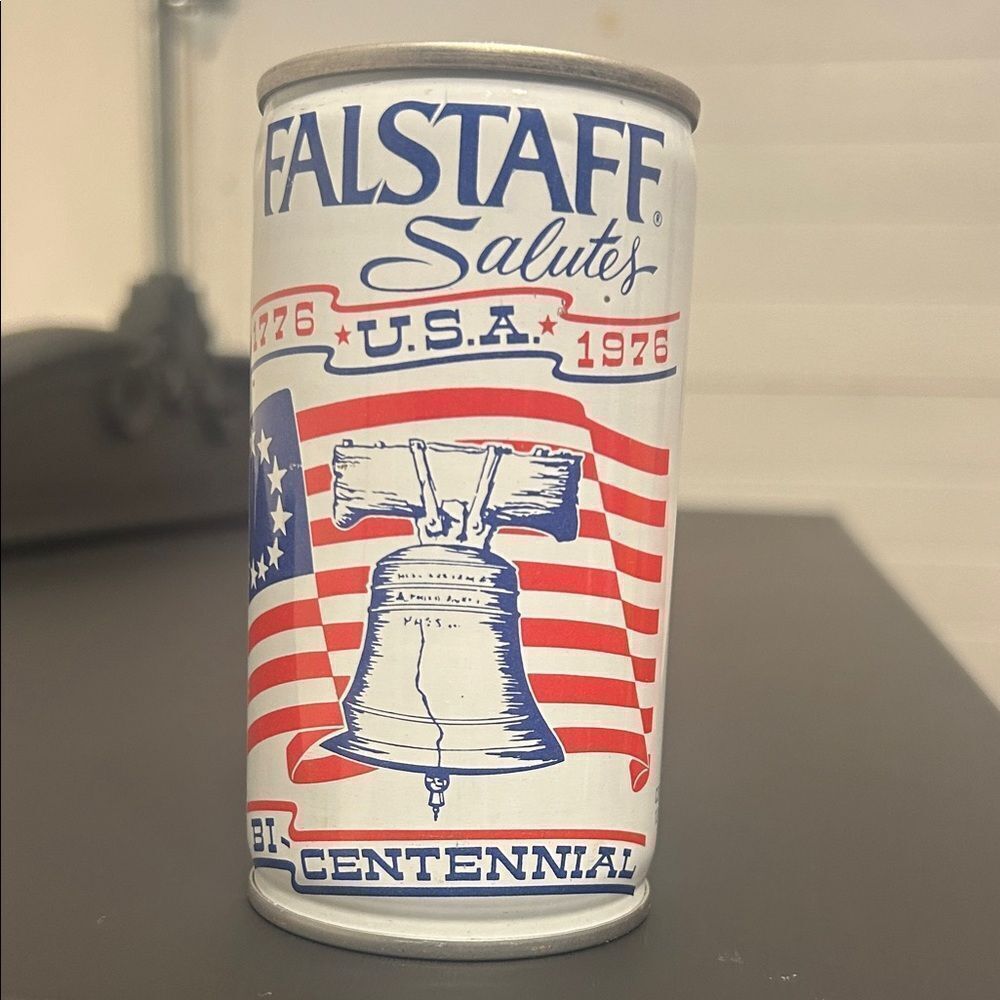 Falstaff Bicentennial Commemorative Can